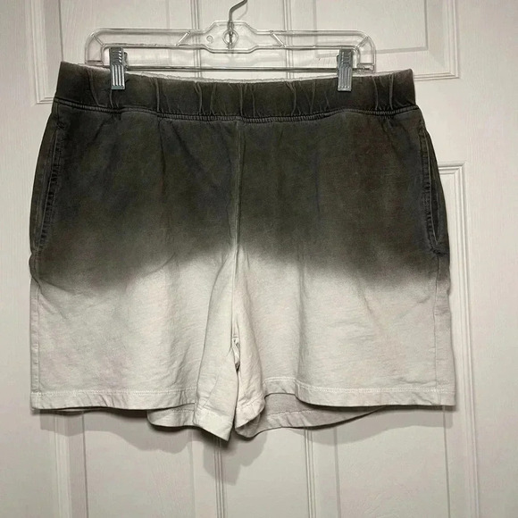 Vero Moda Pants - Vero Moda Size XL Betty Black Ombre Sweat Shorts